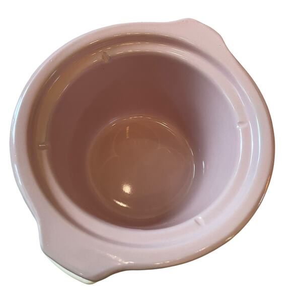 Denmark Pastel Pink Electric 1.5 Quart Slow Cooker with Non-Stick Inner Pot NEW - Picture 8 of 15